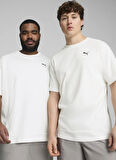 Puma 67891302 RAD/CAL Tee PUMA White Beyaz Yuvarlak Yaka Regular Fit Düz Erkek T-Shirt