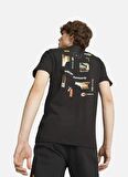 Puma Düz Siyah Erkek T-Shirt 62441801-CLASSICS BRAND LOVE Tee