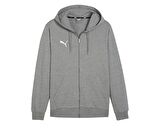 Puma Teamgoal Casuals Hooded Erkek Futbol Ceketi 65859533 Gri