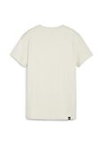 Puma 67788387 HER Tee Beyaz Kadın Bisiklet Yaka Regular Fit T-Shirt