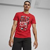 Puma The Hooper Tee 1 KIRMIZI Erkek Tshirt
