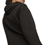 Essential+ Kadın Siyah Günlük Stil Sweatshirt 67934801
