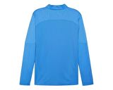 Puma Teamfinal Training 1/4 Zip Top Erkek Futbol Antrenman Uzun Kollu Üst 65855102 Mavi