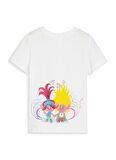 Puma Baskılı Beyaz Erkek T-Shirt 62481602-PUMA X TROLLS Tee