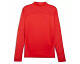 Puma Teamfinal Training 1/4 Zip Top Erkek Futbol Antrenman Uzun Kollu Üst 65855101 Kırmızı