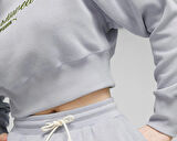Puma Classics+ Relaxed Hoodie Kadın Günlük Sweatshirts 62427363 Gri