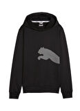 Siyah Kadın Kapüşon Yaka Normal Kalıp Sweatshirt 52507301 BIG CAT FRENCH TERRY HOODI