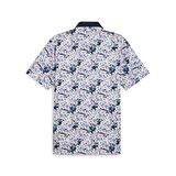 Puma AP Floral Polo Tshirt / Erkek Çiçek Baskılı Golf Tshirt