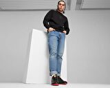 Puma Ferrari Race Big Shield Crew Erkek Günlük Sweatshirt 62380201 Siyah