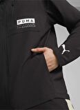 Puma 52487101 Ultraweave Hooded Jacket Siyah Erkek Kapüşon Yaka Normal Kalıp Sweatshirt