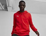 Puma Teamgoal Casuals Hooded Jacket Erkek Futbol Ceketi 65859501 Kırmızı