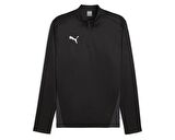 Puma Teamgoal Training 1/4 Zıp Top Erkek Futbol Antrenman Sweatshirts 65862903 Siyah