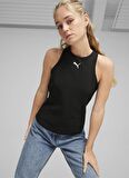 Puma 67870001 HER Tank Top Siyah Kadın Bisiklet Yaka Regular Fit Atlet