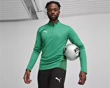 Puma Teamgoal Training 1/4 Zıp Top Erkek Futbol Antrenman Sweatshirts 65862905 Yeşil