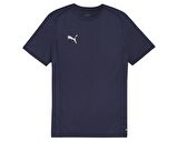 Puma Teamfinal Casuals Tee Erkek Futbol Tişörtü 65854406 Mavi