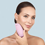 Titreşimli Mikro Akım Termal Yüz Temizleme ve Cilt Sıkılaştırıcı Cihaz  | Sonic Thermo Facial Brush Face-Lifter 