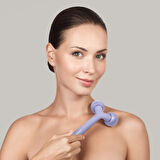 Titreşimli Yüz Şekillendirici ve Vücüt Bakım Roller Cihazı | Sonic Facial & Body Roller