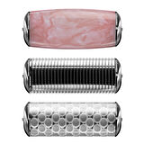  Mikro İğneli, Buz Başlığı, Pembe Kuvars Başlıklı Dermaroller | MicroNeedle Face & Body Roller