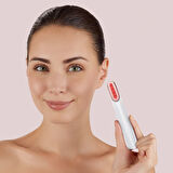 Titreşimli Döner Başlıklı Led Terapili Cilt Sıkılaştırıcı Yüz Bakım Cihazı | Rotatable Head Skin Firming Wand