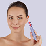 Titreşimli Döner Başlıklı Led Terapili Cilt Sıkılaştırıcı Yüz Bakım Cihazı | Rotatable Head Skin Firming Wand