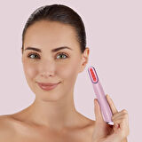 Titreşimli Döner Başlıklı Led Terapili Cilt Sıkılaştırıcı Yüz Bakım Cihazı | Rotatable Head Skin Firming Wand