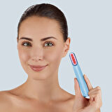 Titreşimli Döner Başlıklı Led Terapili Cilt Sıkılaştırıcı Yüz Bakım Cihazı | Rotatable Head Skin Firming Wand