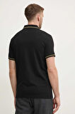 Karl Lagerfeld Erkek Polo Yaka T-Shirt Siyah 745462551235 POLO