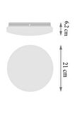 Osram - Ledvance 12W Led Plafonyer 6500K Beyaz Işık - Tavan Armatür Banyo Lambası