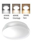 Osram - Ledvance 12W Led Plafonyer 6500K Beyaz Işık - Tavan Armatür Banyo Lambası