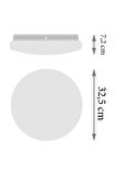 Osram - Ledvance 24W Led Plafonyer 6500K Beyaz Işık Tavan Lambası Banyo Armatür