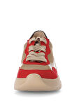 53451 Gabor Kadın Leopar Detaylı Sneaker Ayakkabı 4.0-7.5