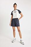 DeFactoFit Standart Fit Kısa Paça Sporcu Modal Şort C0467AX24SMAR231