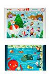 40 parça puzzle 2 lİ set