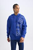 DeFactoFit NBA Miami Heat Oversize Geniş Kalıp Kapüşonlu Kalın Sweatshirt D0677AX24AUBE181
