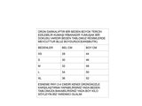 Mavi Bisiklet Yaka Bluz Darkalıp Ribana Kumaş Günlük Basic Body