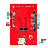 Arduino Uno R3 3.5" Tft Lcd Ekran Modül Resiztif Dokunmatik