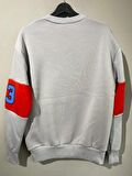 Unısex Oversize Chicago 23 Baskılı Polarlı Sweat