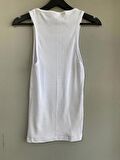 Unisex Likralı Fitilli Slim Fit Atlet