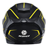 SCOYCO FF-871 FLASH FULL FACE KASK