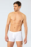 Cacharel Erkek Likralı Boxer 1335/Beyaz