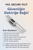 Tırnaklı Elektronik Kapı Kilit Karşılığı Enerji Yokken Kilitli