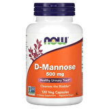 D-Mannose urinary support 500 mg 120 veg kapsül