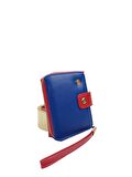 SİA ÇANTA Ollbag Rengarenk Kadın Cüzdan Cift Çıtlı Dış Ana Bölme  Metal Fermuarlı Orta Bölüm Bileklikle Taşıma İmkanı Kaliteli Malzeme Mükemmel İşçilikli kadın Cüzdan
