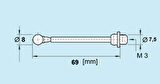 3D TESTER 8MM UZUN PROB UCU