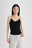 DeFacto Regular Fit Ribana Atlet-Fall in Love A9744AX24SPBK81