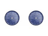 Porland Glamorous Lacivert Düz Tabak 24cm 2'li 04AP021552