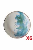 Porland Cosmos Desen Kase 17cm 6'lı 04ALM003445