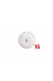 Porland Glamorous Pembe Mini Kase 10cm 6 lı 04AP021664