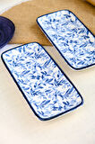 Tabak Evi Blue Heaven Kayık Tabak 2 li 22x22x1cm
