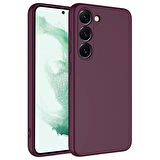 Samsung Galaxy S23 Uyumlu Kılıf İç Yüzeyi Kadife Lansman Kapak